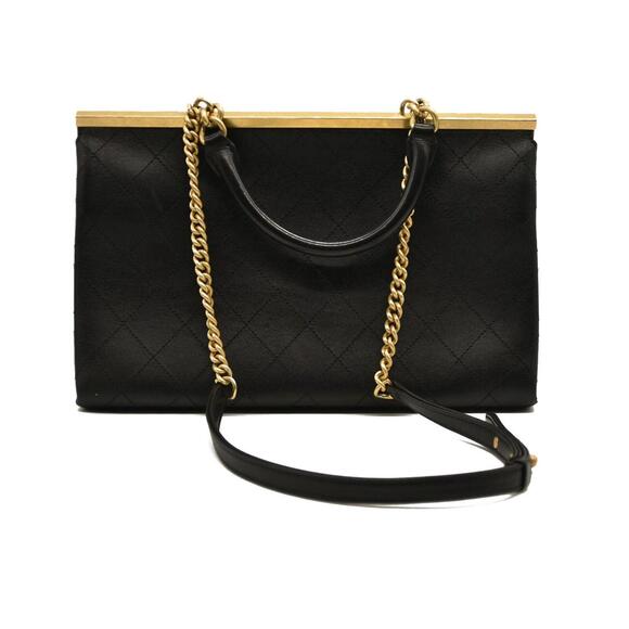 CHANEL Lambskin Stitched Coco Luxe Medium Flap Black - Picture 4 of 16